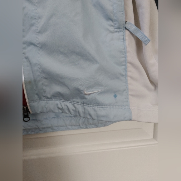 Nike Running Blue & White Jacket ~ Size L - Picture 3 of 12